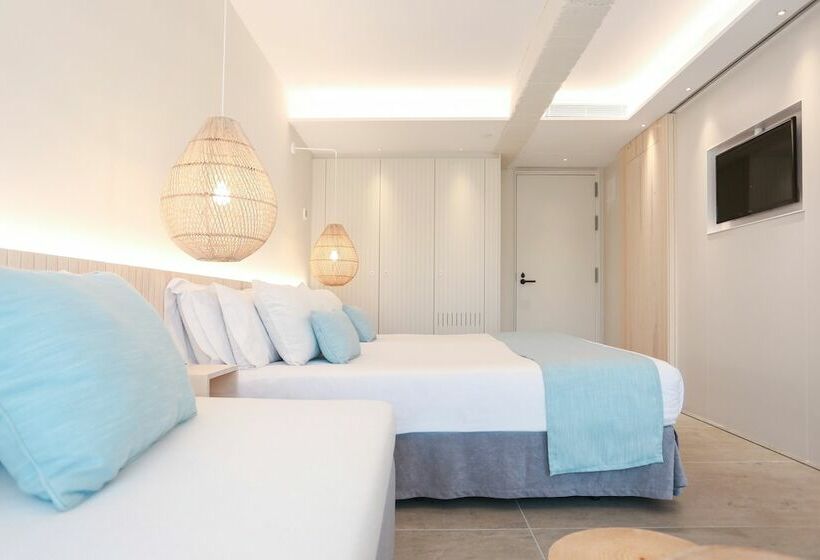 带泳池的标准三人间, Kaktus Hotel Kaktus Playa   Adults Recommended