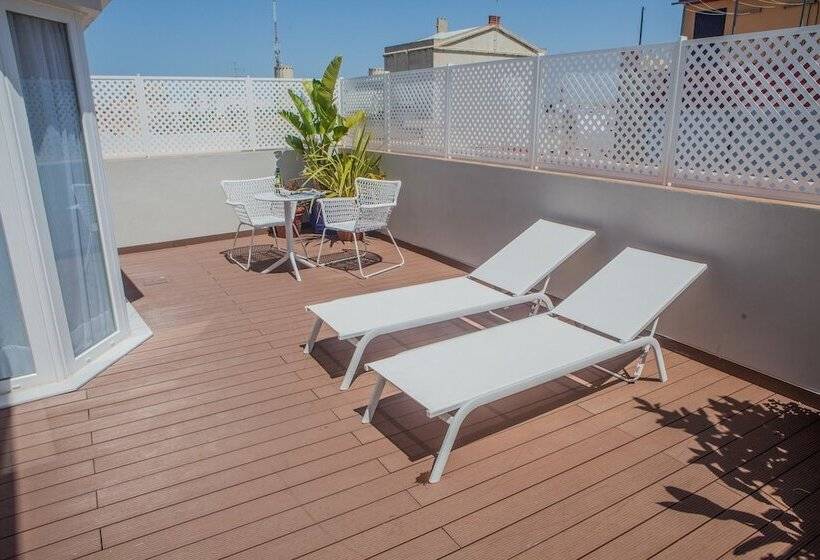 Habitación Estándar con Terraza, Dona Blanca