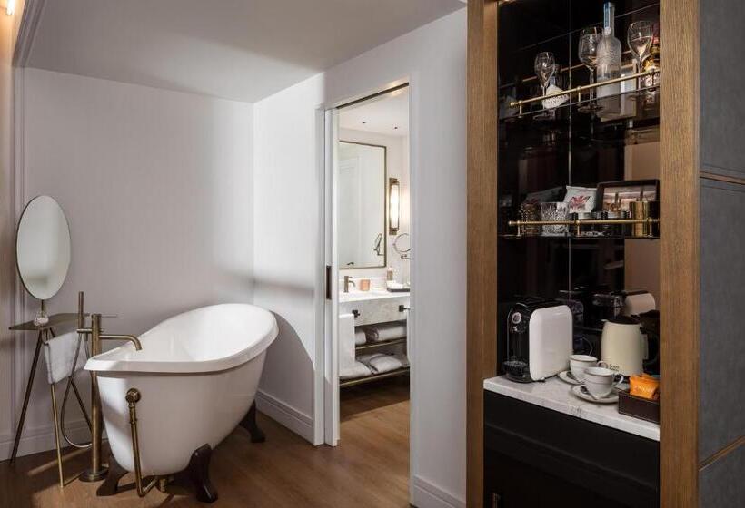 디럭스 룸 킹사이즈 침대, Gran Hotel Inglés, The Leading Hotels of The World