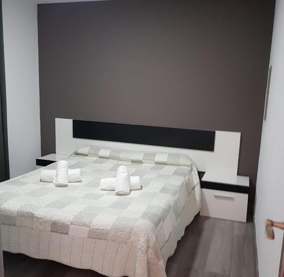 침실 1개 테라스 아파트, Hostal Termes