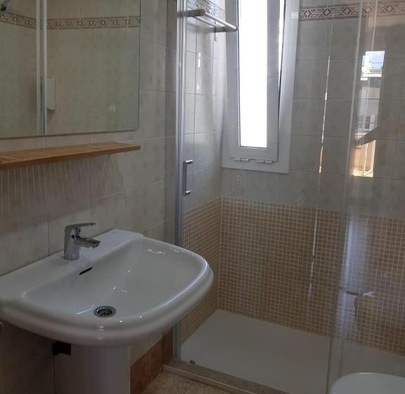 침실 1개 테라스 아파트, Hostal Termes