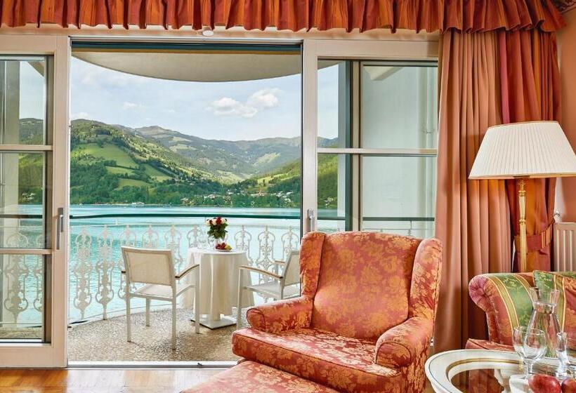 اتاق لوکس با چشم‌انداز دریاچه, Grand Hotel Zell Am See