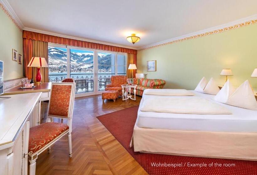 Номер Deluxe Вид на Озеро, Grand Hotel Zell Am See