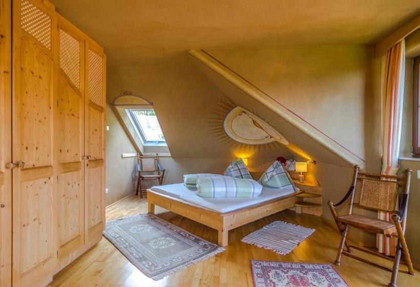 Апартаменты 1 Спальня с Балконом, Biolandhaus Arche