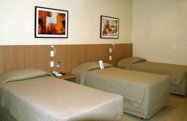 اتاق استاندارد سه نفره, Rio Aeroporto Hotel Galeão