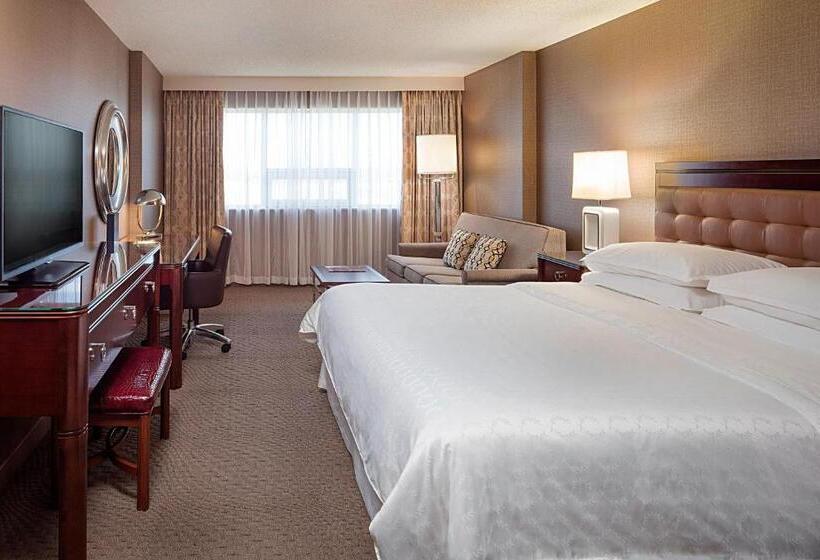 Quarto Clássico Cama King, Sheraton Cavalier Calgary