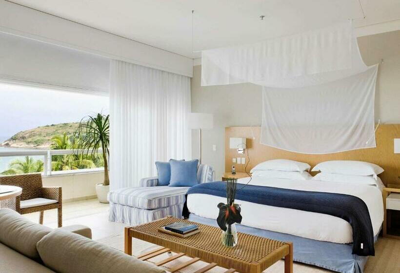 디럭스 스위트 킹 침대, Jequitimar Guaruja Resort & Spa By Accor   Ex Sofitel