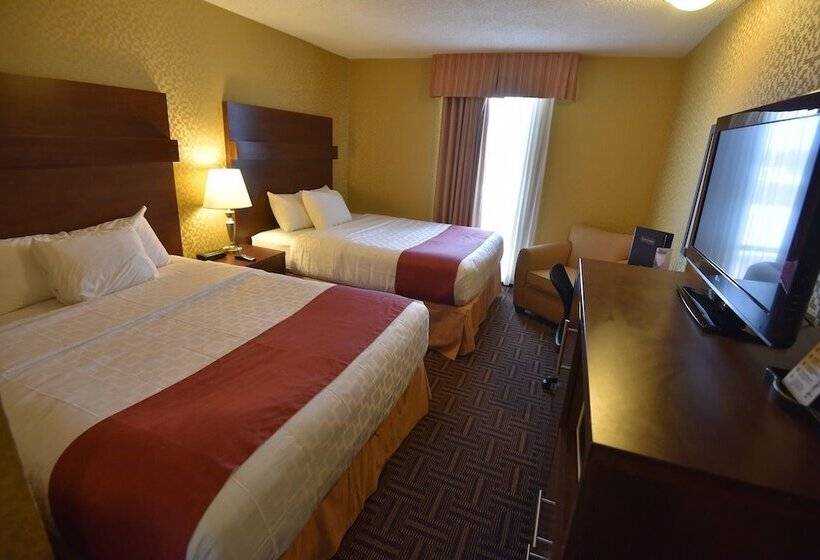 Номер Стандарт 2 Двуспальные Кровати, Travelodge By Wyndham North Battleford