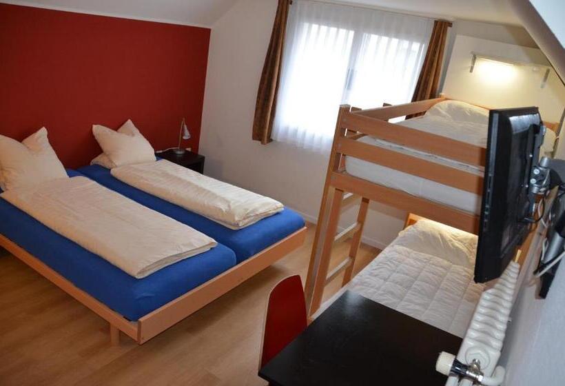 غرفة قياسية حمام مشترك, Hirschen Backpacker Hotel & Pub