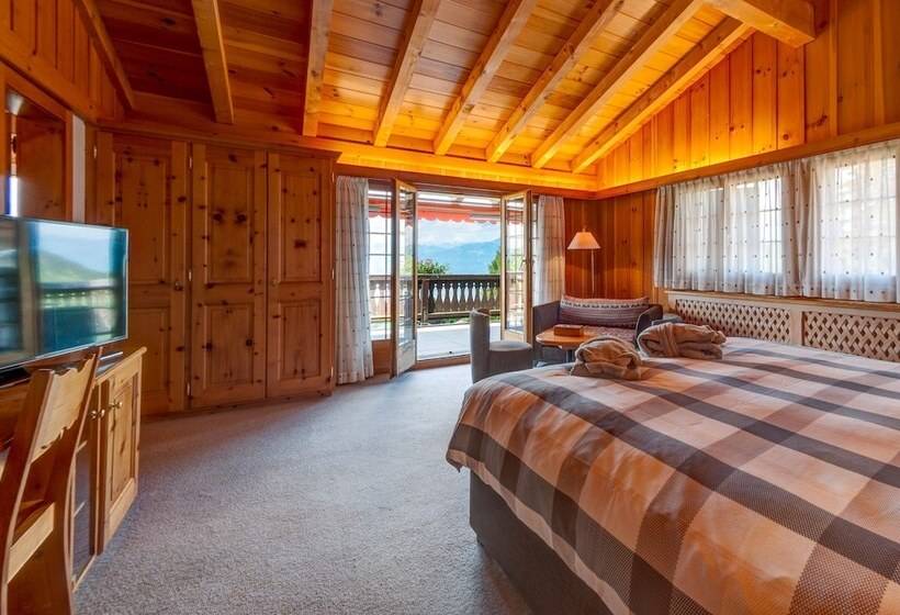 سوییت جونیور با بالکن, Alpe Fleurie Hôtel & Restaurant