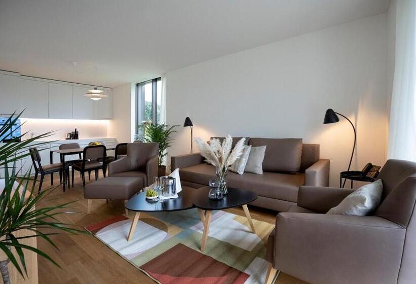 Апартаменты с 1 спальней, смежные, Campus Hotel Hertenstein