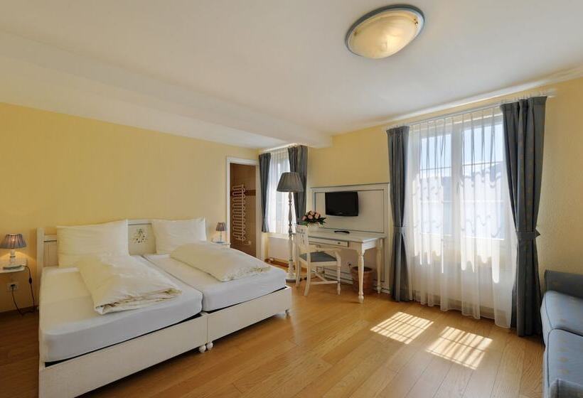 اتاق استاندارد با چشم‌انداز دریاچه, Seehof Hotel Du Lac