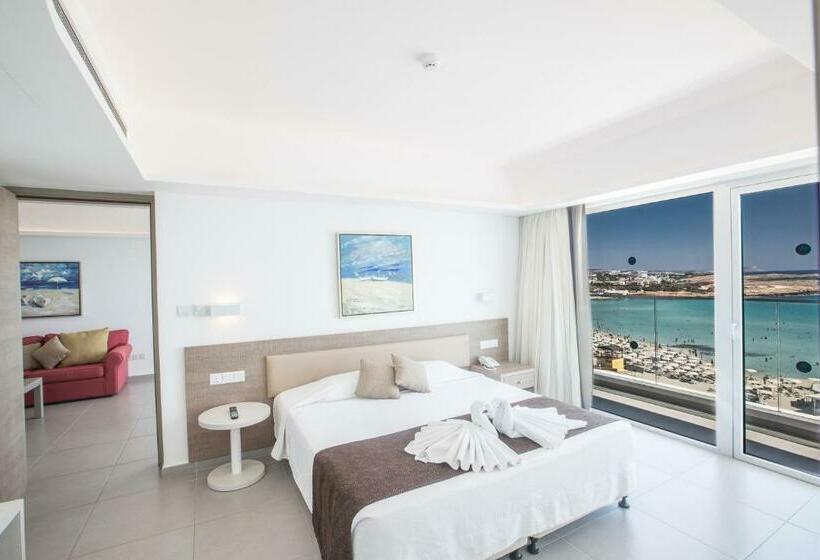 Люкс Deluxe Вид на Море, Vassos Nissi Plage Hotel & Spa