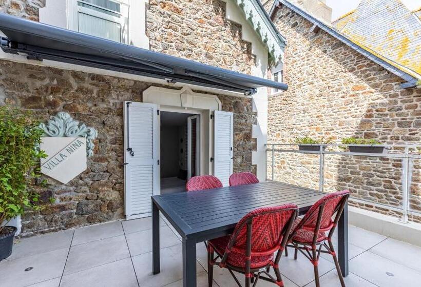 Номер Стандарт с Террасой, Kyriad Saint Malo Centre Plage