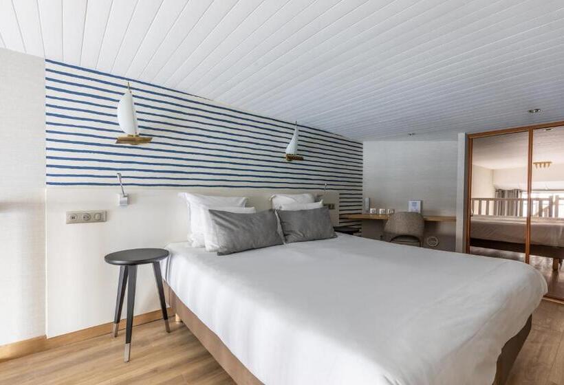 Pokój Duplex, Kyriad Saint Malo Centre Plage