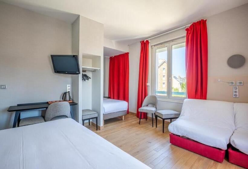 Пятиместный Стандартный Номер, Kyriad Saint Malo Centre Plage
