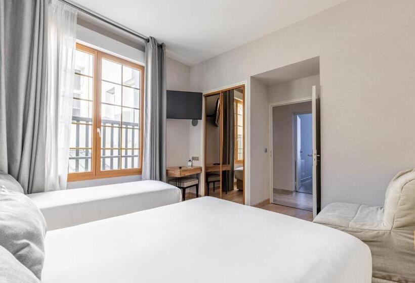 Apartament 1 Sypialnia Widok Morze, Kyriad Saint Malo Centre Plage