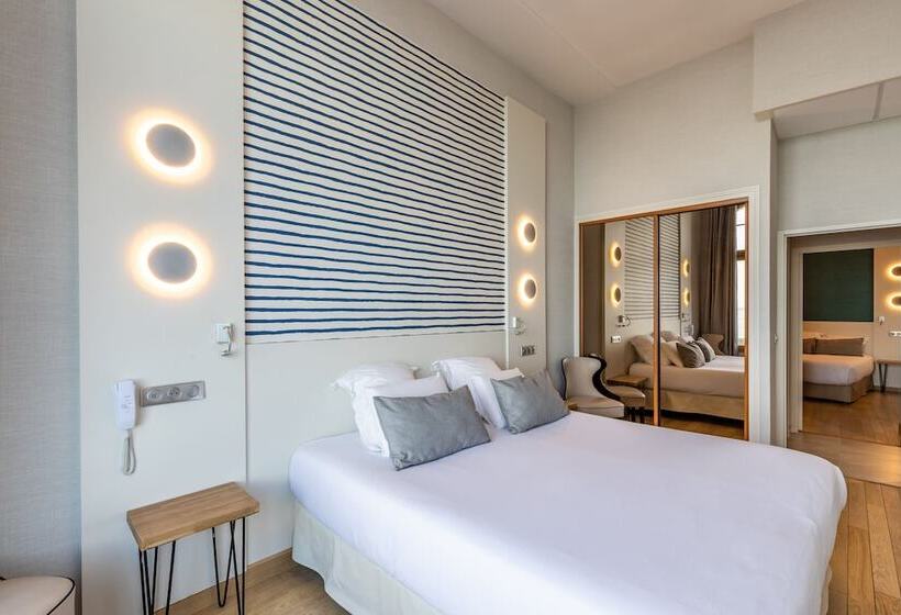 Апартаменты 1 Спальня Вид на Море, Kyriad Saint Malo Centre Plage