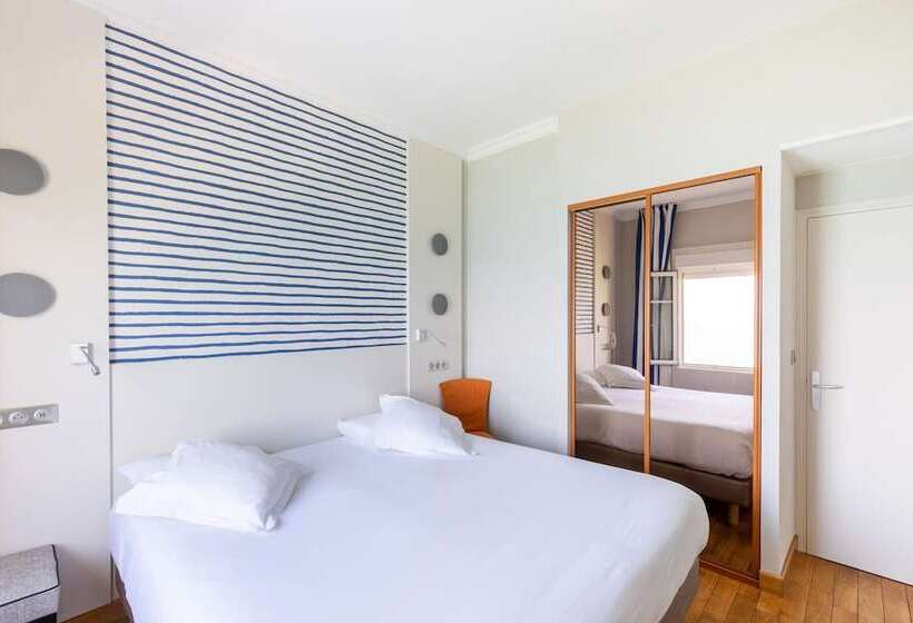 Pokój Standard Widok Morze, Kyriad Saint Malo Centre Plage