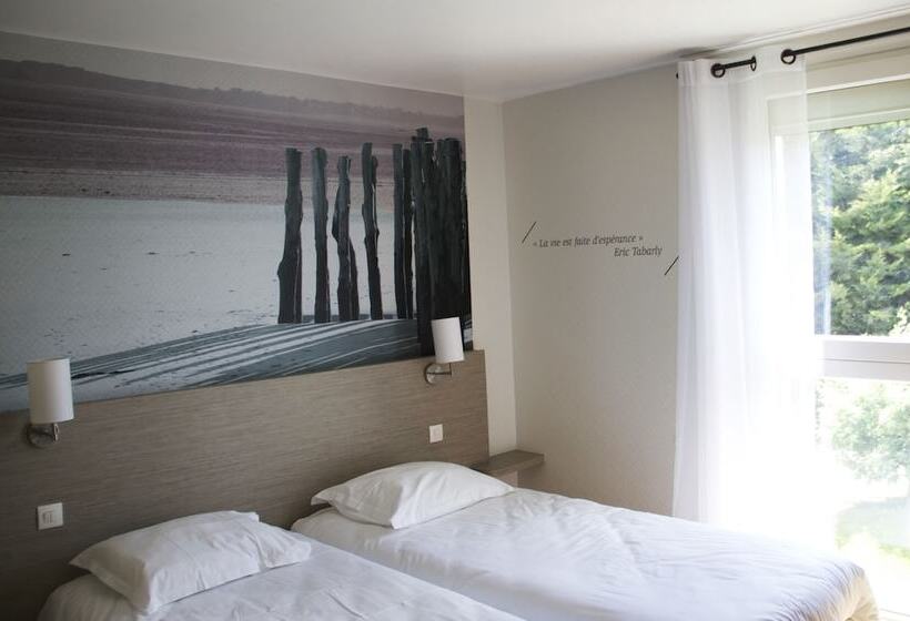 Номер Стандарт, Logis, Hôtel Au Chêne Vert, Saint Brieuc Nord