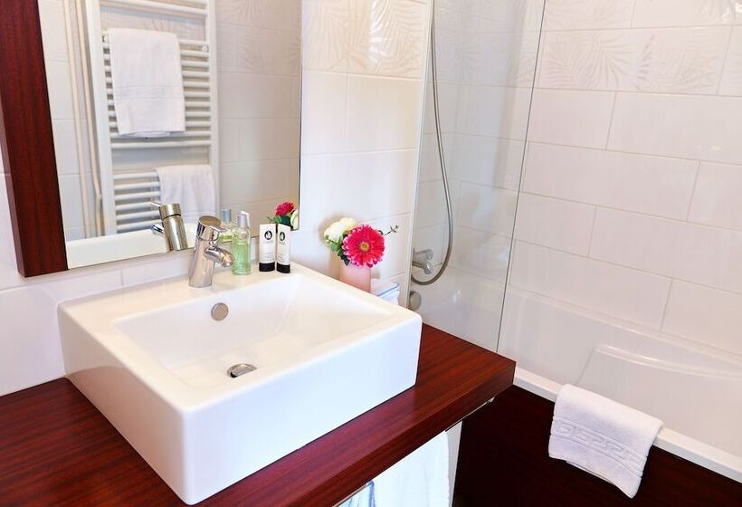 Номер Стандарт Трехместный, Logis Hotels Grand Hotel D Orléans