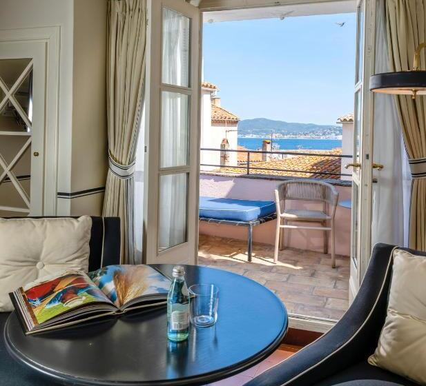 Quarto Deluxe Vista Mar, Le Yaca Saint Tropez