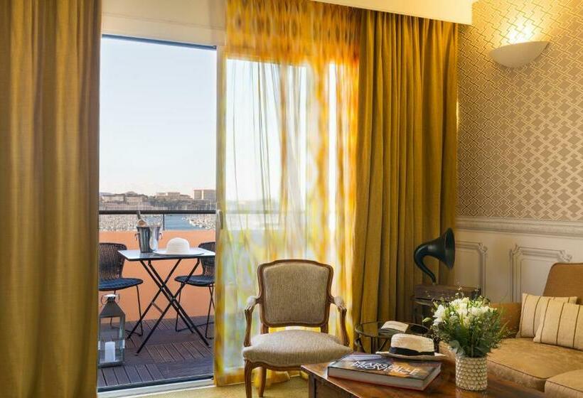 Люкс Кровать Кинг, Grand Hôtel Beauvau Marseille Vieuxport  Mgallery