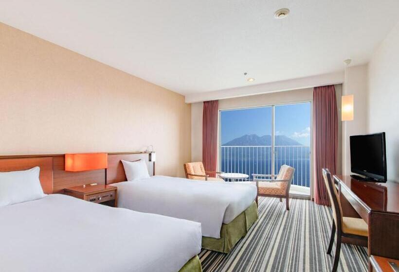 اتاق استاندارد با چشم‌انداز, Art Hotel Kagoshima