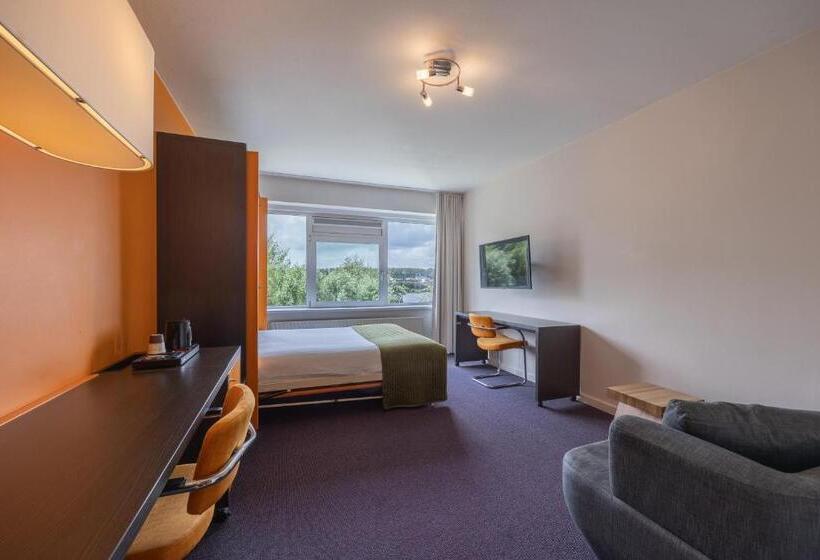 带海景的标准单人间, Amrâth Airport Hotel Rotterdam