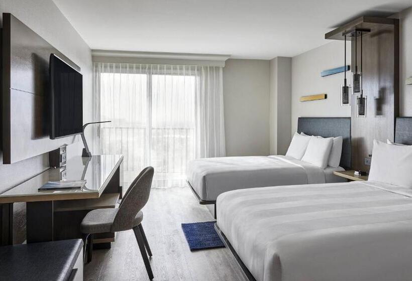 Standard-huone Allasnäkymä, Anaheim Marriott