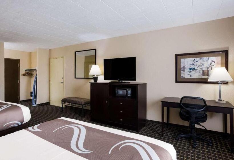 장애인을 위한 퀸사이즈 스탠다드 룸, Quality Inn & Suites Big Rapids Near University