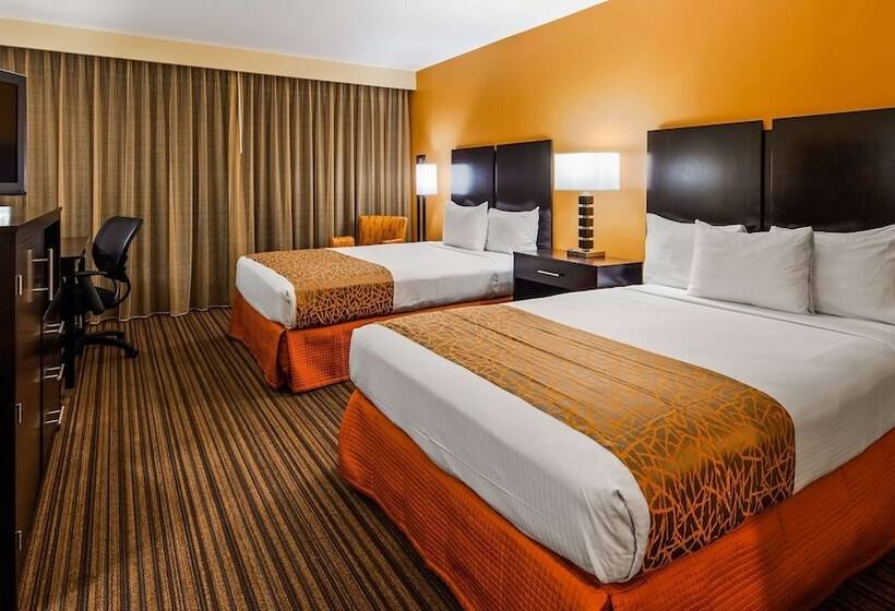 اتاق استاندارد با 2 تخت دوبل, Best Western The Plaza Hotel Honolulu Airport   Free Breakfast