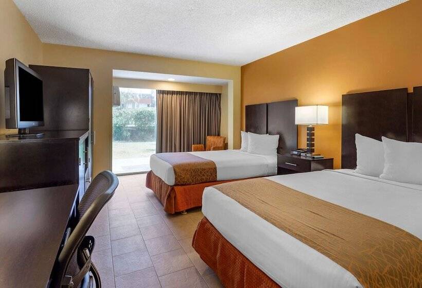 اتاق استاندارد با 2 تخت دوبل, Best Western The Plaza Hotel Honolulu Airport   Free Breakfast