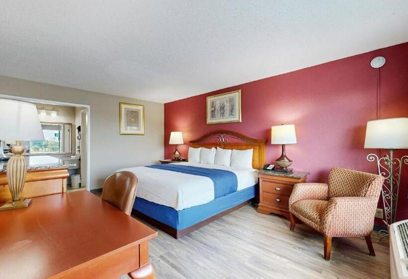 스탠다드 룸 킹사이즈 침대, Days Inn By Wyndham Orlando Downtown