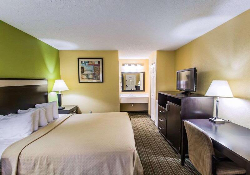 带大床的标准间, Quality Inn Gainesville Near University