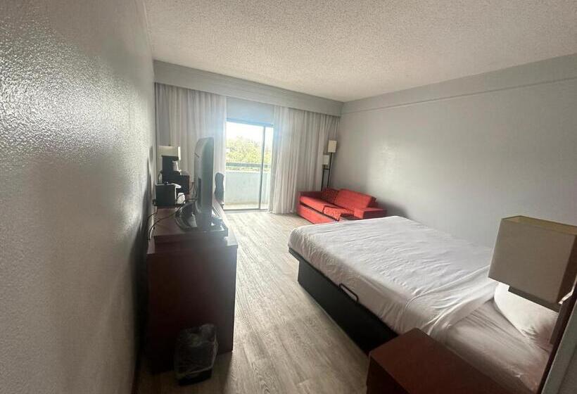 스탠다드 룸 킹사이즈 침대, Super 8 By Wyndham Dallas Love Field Airport
