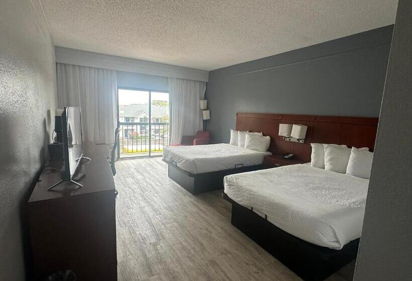 스탠다드 룸 더블 침대 2개, Super 8 By Wyndham Dallas Love Field Airport