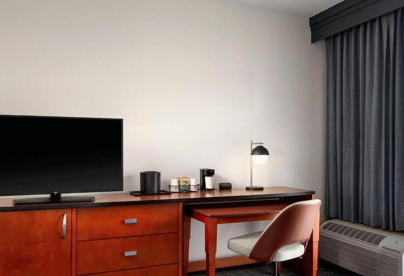 장애인을 위한 킹사이즈 침대 스탠다드 룸, Courtyard By Marriott Minneapolis St. Paul Airport