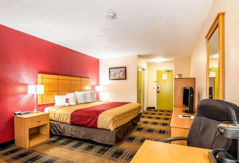 غرفة قياسية سرير كينج, Econo Lodge At Wanamaker