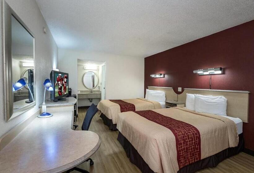 스탠다드 룸 더블 침대 2개, Red Roof Inn Hagerstown  Williamsport, Md