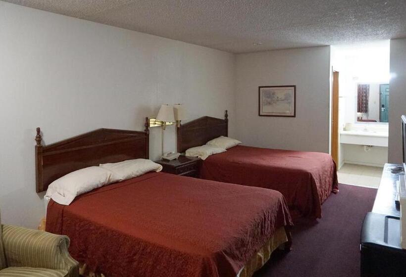 Номер Стандарт 2 Двуспальные Кровати, Knights Inn Altus
