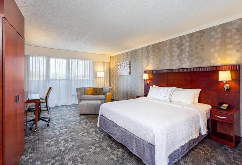 חדר סטנדרט עם מיטת קינג, Courtyard Fairfield Napa Valley Area