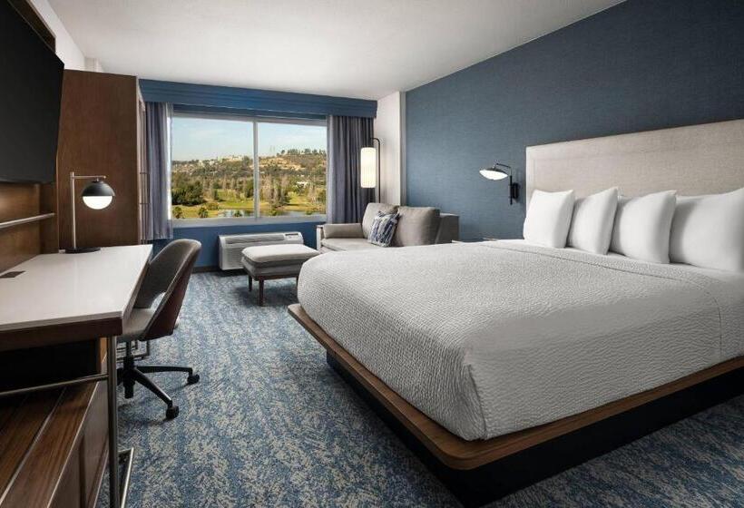 キングサイズベッドのスタンダードルーム, Courtyard By Marriott San Diego Mission Valley/hotel Circle
