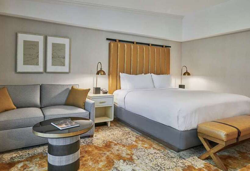 带大床的标准间, Hilton Melbourne, Fl