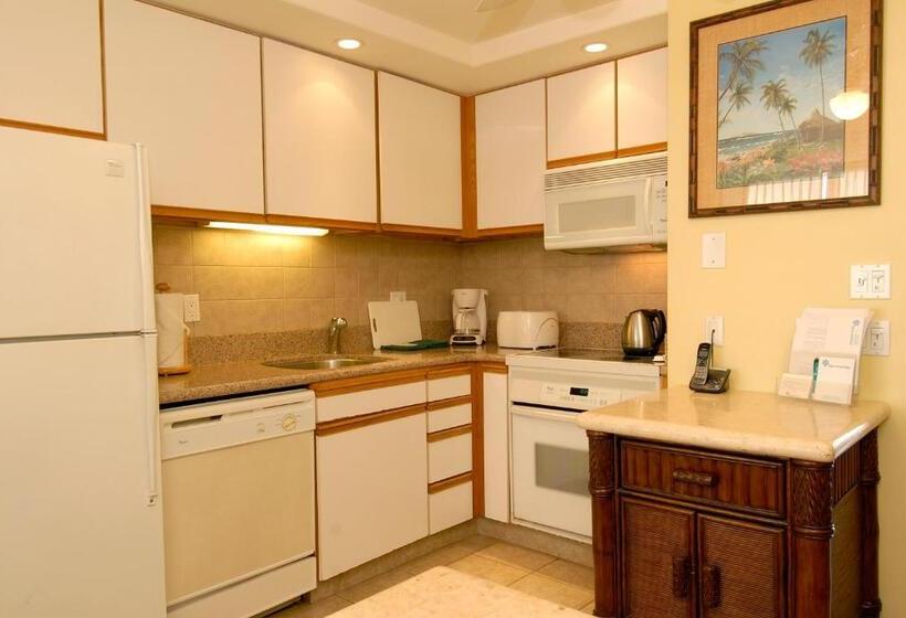 آپارتمان ممتاز دوخوابه رو به دریا, Mana Kai Maui   Official Onsite Rental Company