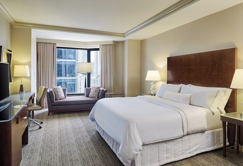 Deluxe Kamer met Uitzicht op de Stad, The Westin Chicago River North