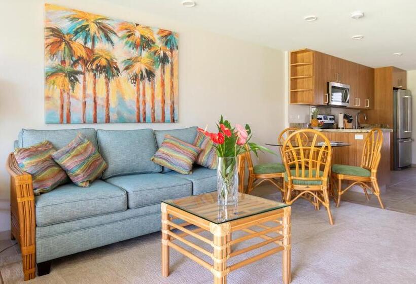 דירה בת חדר שינה 1 צדדית נוף לים, Nāpili Surf Beach Resort By Castle
