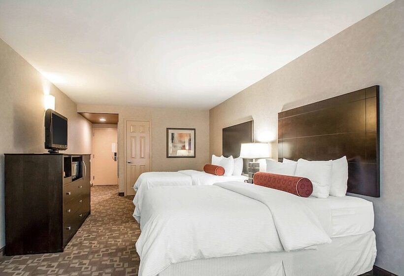 ２ダブルベッドのスタンダードルーム, Clarion Inn Elmhurst  Oak Brook Near I88, I290, I294