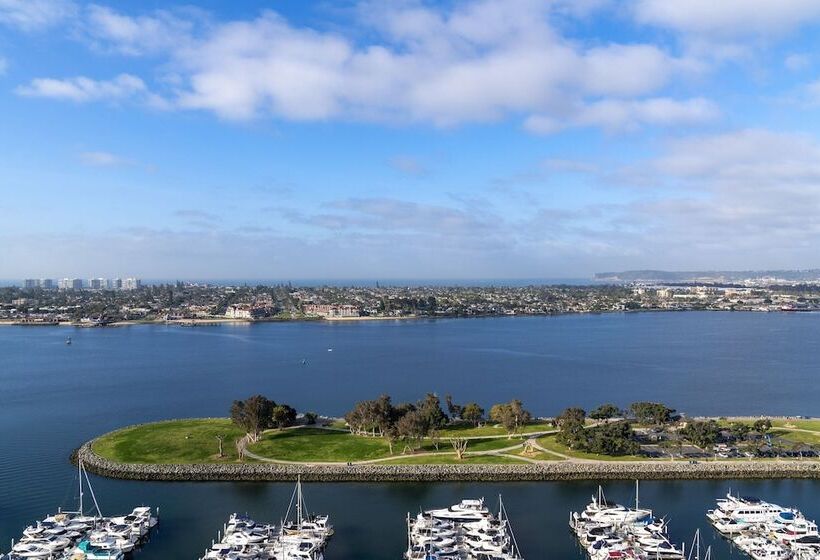 Standaardkamer met Tweepersoonsbed en Uitzicht, San Diego Marriott Marquis And Marina