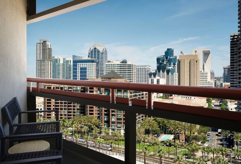 Standaard Kamer met Tweepersoonsbed en Uitzicht op de Stad, San Diego Marriott Marquis And Marina